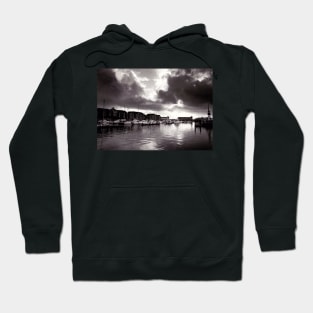 Cloudscape over Swansea Marina, South Wales - 1996 Hoodie